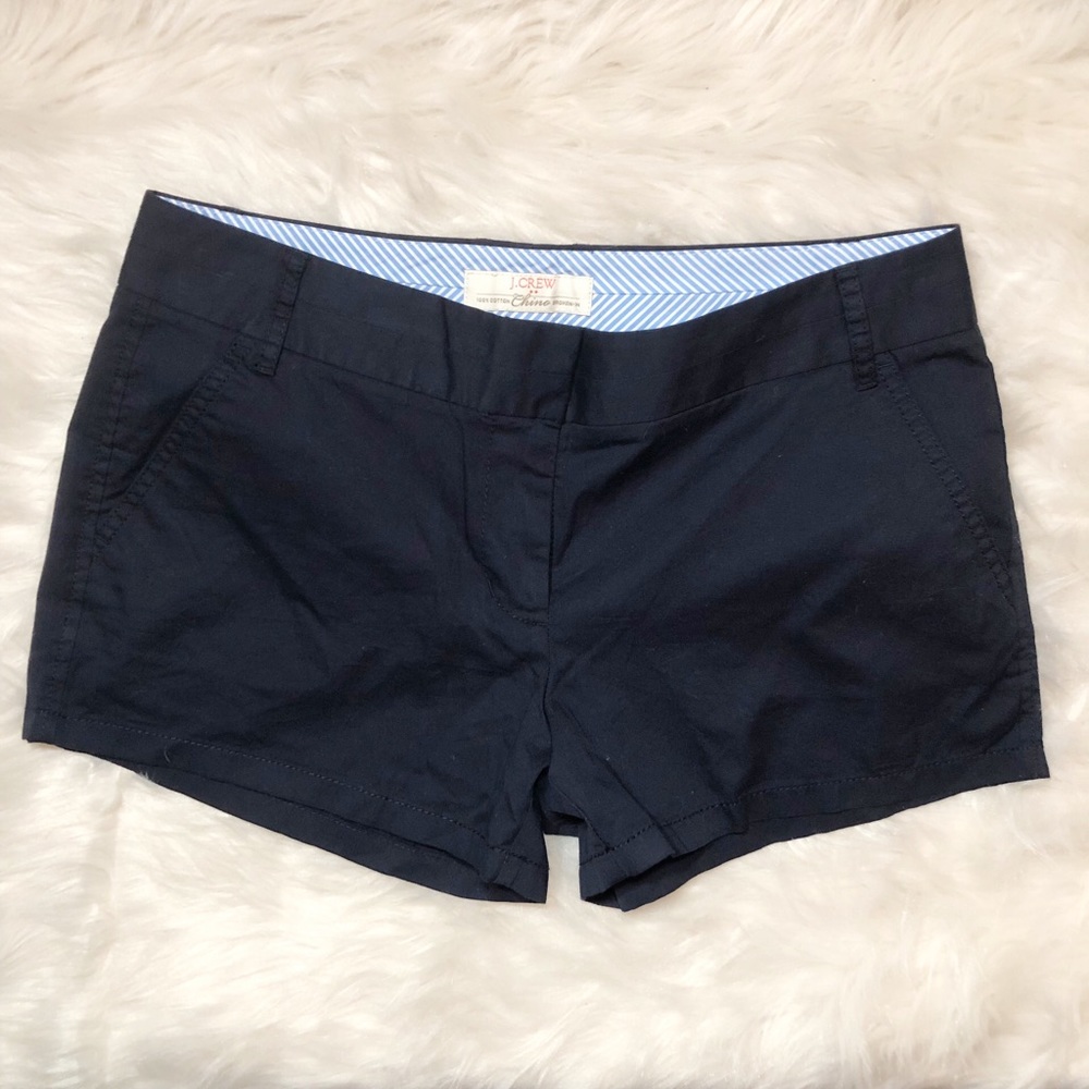 4/$20 - J. Crew Chino Broken-In Shorts Size 8